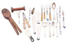 A 19th century burrwood bowl, hewn from a single piece of timber,