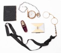 An American Watch Co gold plated full hu