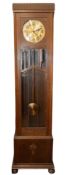 An early twentieth-century oak chiming l