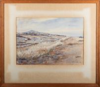 H W Colby (20th Century) - A rural lan