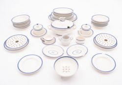 A Wedgwood creamware toy part dinner ser