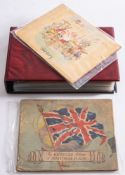 An album of Kensitas 'Henry' cigarette cards, together with several Kensitas silk flags,