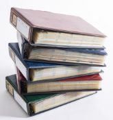 Five albums of sets and parts sets of Wills cigarette cards,