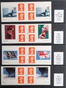 Great Britain. A good collection of booklets, mostly Self-Adhesive barcoded.