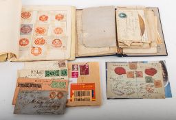 Small group of early covers/postal history etc, some India interest,