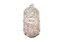 A Victorian silver 