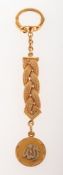 A middle Eastern designed keyring,
