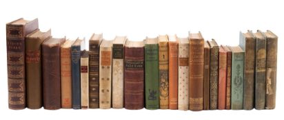 LITERATURE, POETRY, and miscellaneous. A collection of 25 vols.