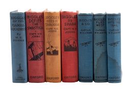 JOHNS, W.E. A collection, primarily 'Biggles', including several early John Hamilton editions,