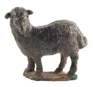 A ROMAN BRONZE MODEL OF A SHEEP CIRCA 3RD-4TH CENTURY A.D.