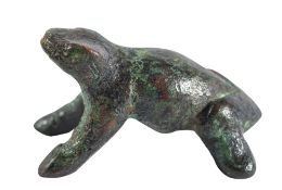 A ROMAN BRONZE MODEL OF A FROG, CIRCA 2ND CENTURY A.D., 3.2cm. long