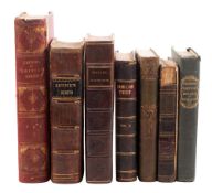 NATURAL HISTORY. A group of nine vols., including: BEWICK, Thomas.