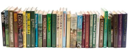 CRICKET. An extensive collection of 20th and 21st century volumes,
