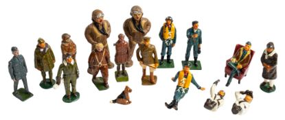 Britain's and others, a group of various RAF and air crew figures
