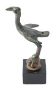 AN ITALIC BRONZE MODEL OF A BIRD CIRCA 6TH CENTURY B.C., 9.7cm.