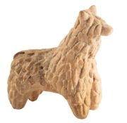 A CYPRIOT TERRACOTTA EWE CIRCA 6TH CENTURY B.C.,