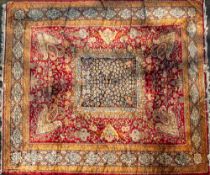 A Persian carpet,