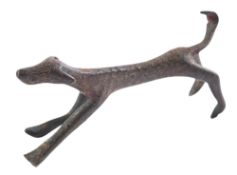 A ROMAN BRONZE MODEL OF A DOG, CIRCA 2ND-3RD CENTURY