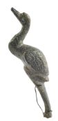 A ROMAN BRONZE MODEL OF A BIRD, CIRCA 2ND CENTURY A.D.