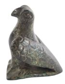 A ROMAN BRONZE MODEL OF AN EAGLE, CIRCA 2ND CENTURY A.D. incised decoration, 4.5cm. high