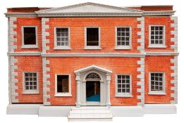 A 20th century dolls house in the Georgian style,