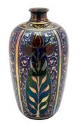 Pilkingtons Royal Lancastrian a pottery vase of oviform with raised neck