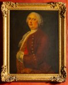 Circle of Arthur Pond (British, circa 1705-1758) - Portrait of a gentleman, three-quarter-length,