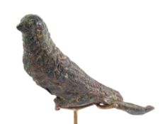 A ROMAN BRONZE MODEL OF A BIRD, CIRCA 2ND-3RD CENTURY A.D.