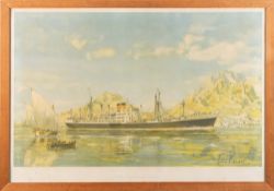 After Anthony Osler (British, b 1938) - 'Tough Little Smacks' Limited edition colour print 205/850