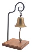 The ship's bell for the Tug 'Plateau', 1953,