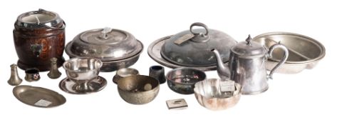 A collection of various Ocean liner silver plated tableware,