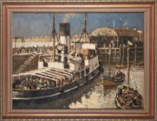 * Harry Hudson Rodmell (British, 1896-1984) - 'Yorkshireman' at Bridlington Harbour
