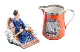 A late 19th century Staffordshire jug 'Plimsoll.