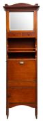 An early 20th century Cunard mahogany cabin washstand,