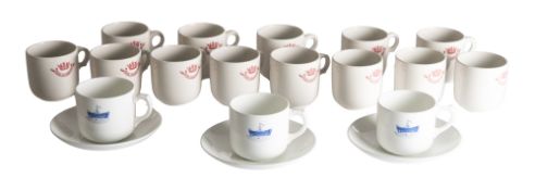 A group of thirty- three Royal Sailor's Rest Ironstone coffee cups by Dunn Bennett & Co Ltd,