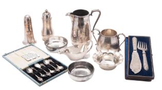 A 19th century Clyde Shipping Company silver plated jug,