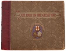 RUSTON & HORNSBY LTD. ENGINEERS. Our Part in The Great War, Lincoln: nd [c.1919], num.