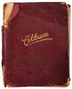 COMMONPLACE BOOK, early C20th. An Edwardian commonplace book, 1907-1916, circa 68pp.