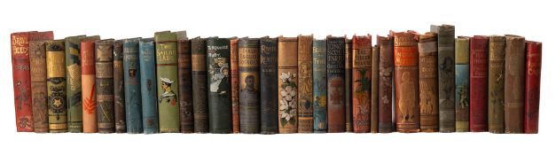 PICTORIAL CLOTH. A collection of 59 vols., C19th-C20th, v.p., including: URWICK, W.