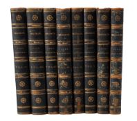 RUSKIN, John. Fors Clavigera, Letters to the Workmen and Labourers of Great Britain, 8 vols.