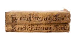 ATHANASIUS OF ALEXANDRIA. Opera Quae Reperiuntur Omnia..., 2 vols.