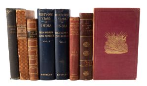BURMA, INDIA, ASIA, MILITARY. A collection of 8 volumes, C19th, comprising: SNODGRASS, John James.
