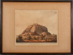 INDIA. Four aquatints, comprising: HARRADEN, Richard Bankes (engr.). East View of Kistnaghurry (pl.