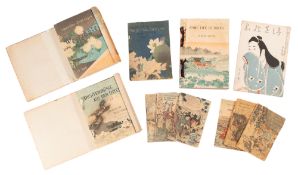 JAPAN. A collection of thirteen works illustrated with woodblocks, comprising: HASEGAWA, T. (pub.).