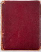 COMMONPLACE BOOK, late C19th.