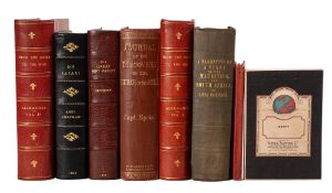 AFRICA. A collection of 6 volumes and 2 maps, comprising: BACKHOUSE, James.
