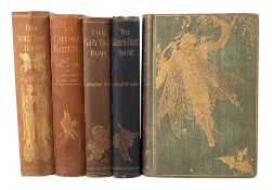 LANG, Andrew (ed.). A group of five 'Fairy Books', including three first editions: