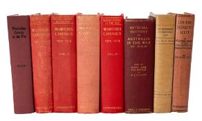MESOPOTAMIA & adjacent campaigns. A collection of 8 volumes, comprising: MOBERLY, F.J.