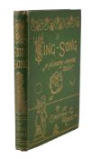 ROSSETTI, Christina. Sing-Song. A Nursery Rhyme Book...