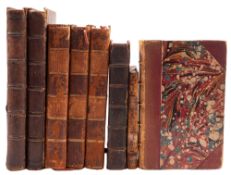 HISTORICAL and BIOGRAPHICAL, English, C17th-18th. A group of 8 vols.